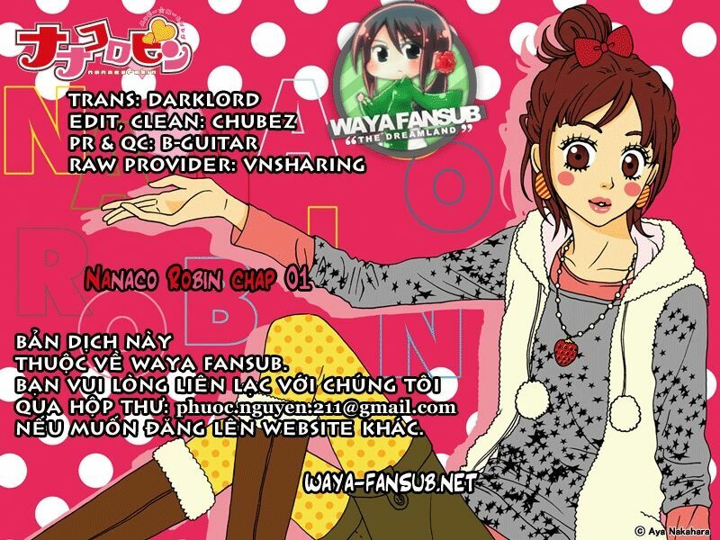 Nanaco Robin: Chapter 1