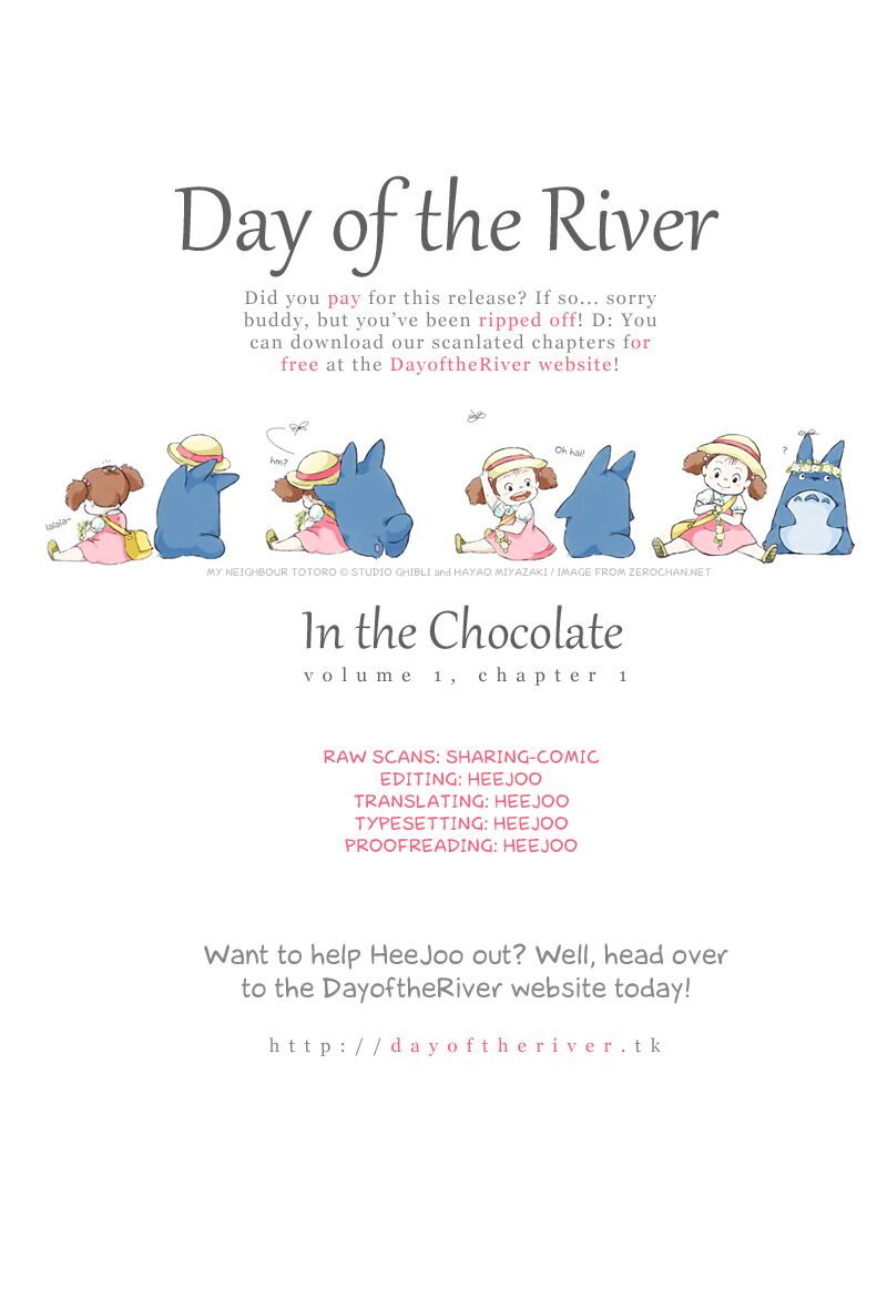 In the chocolate: Chapter 1: In the chocolate