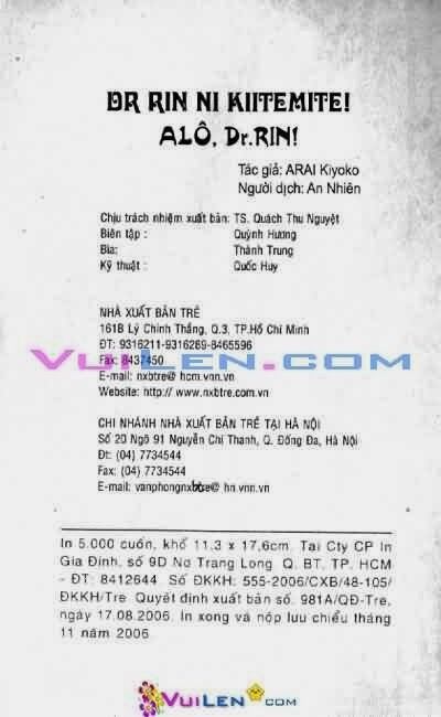 Alo Dr.Rin: Chapter 7