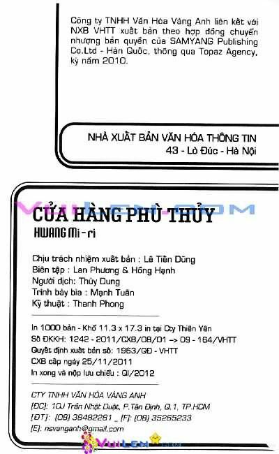Cửa Hàng Phù Thủy: Chapter 9