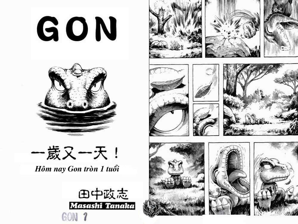 Gon - Khủng Long Siêu Quậy: Chapter 1