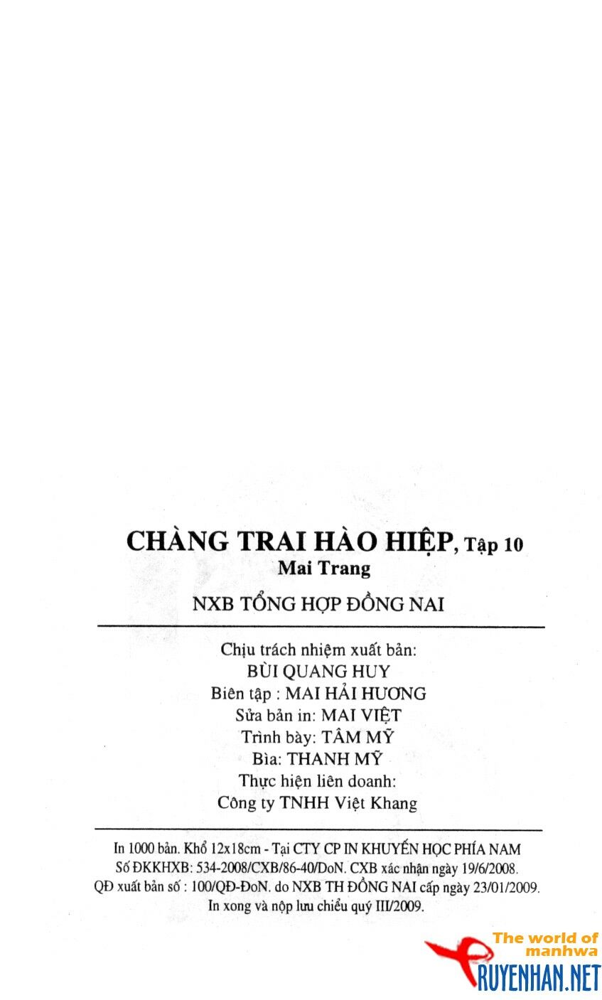 Chàng trai hào hiệp: Chapter 10