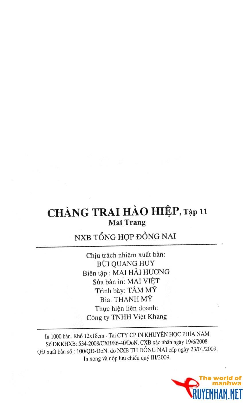 Chàng trai hào hiệp: Chapter 11