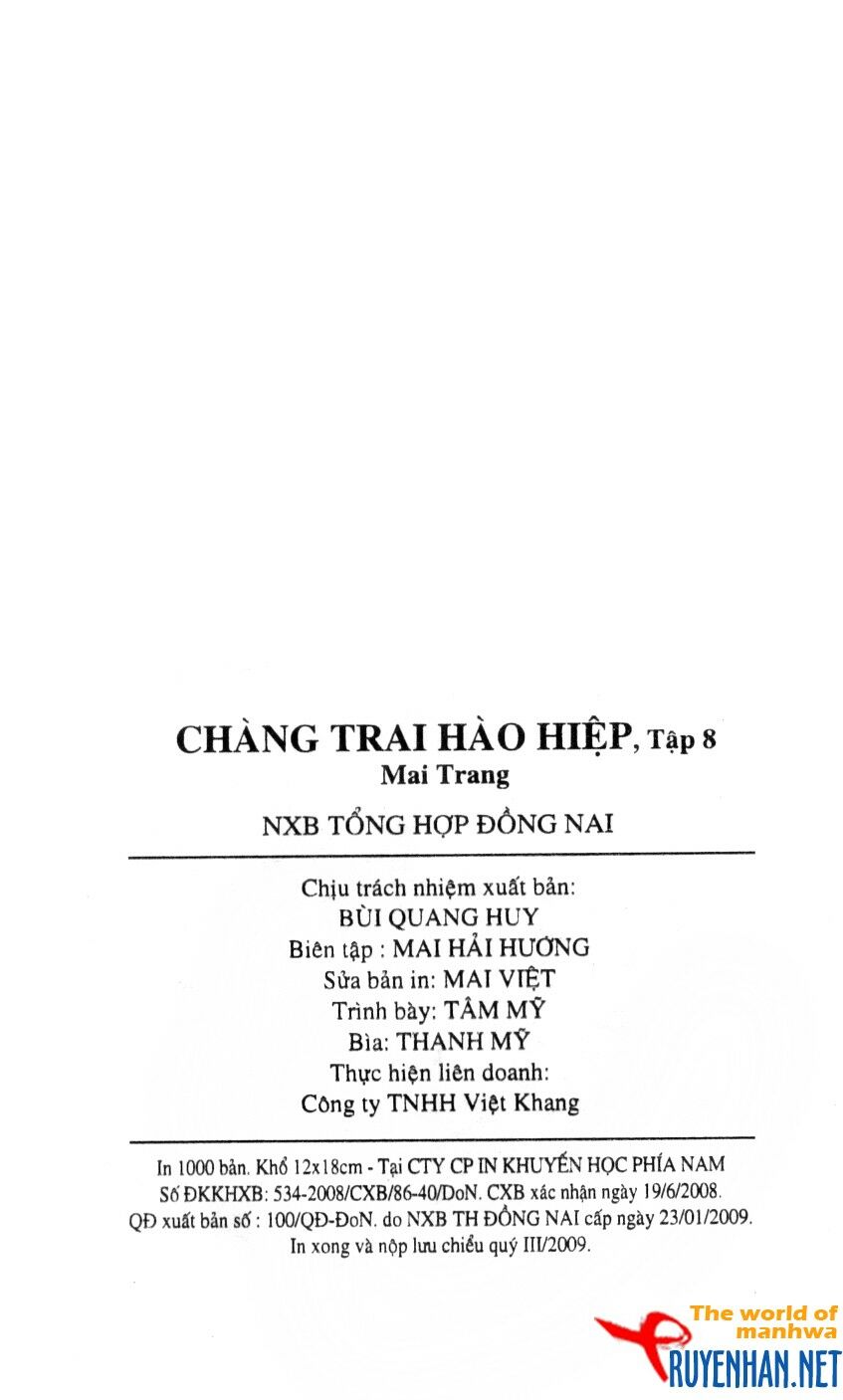 Chàng trai hào hiệp: Chapter 8
