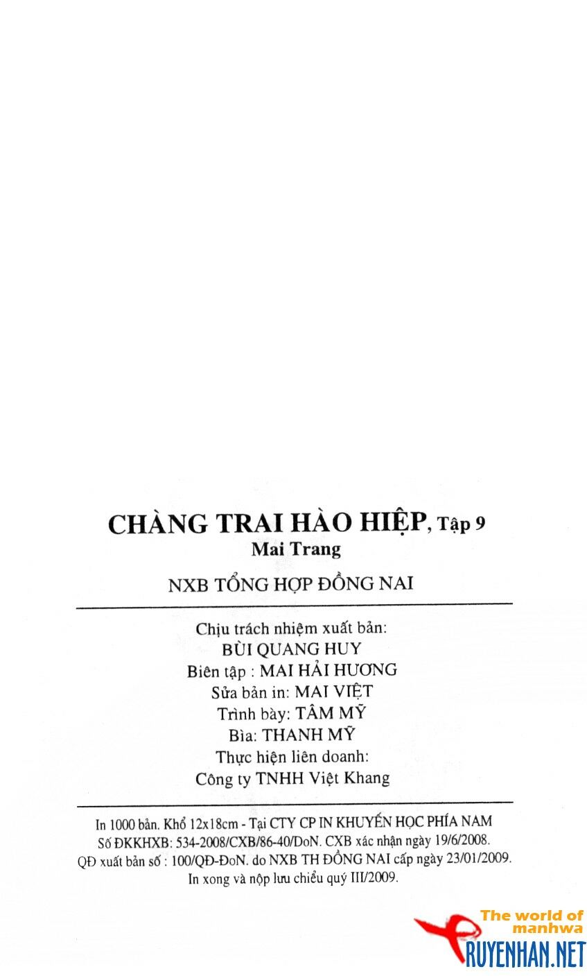 Chàng trai hào hiệp: Chapter 9