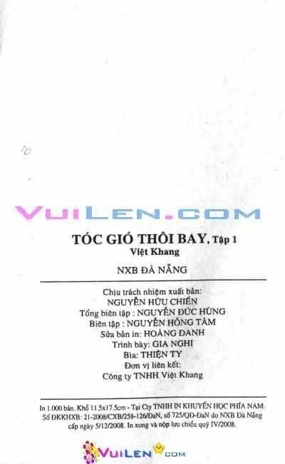 Tóc gió thôi bay: Chapter 1