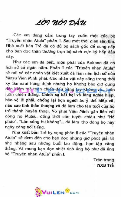 Truyền Nhân Atula Phần II: Chapter 4
