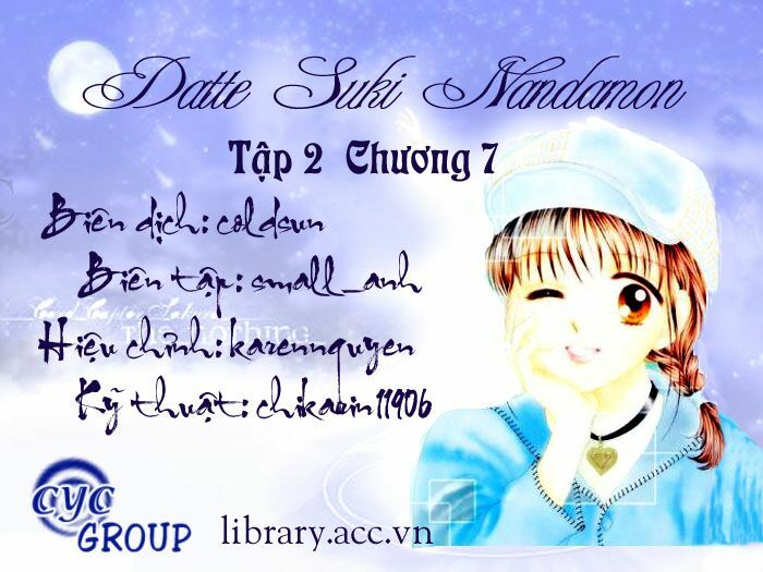 Datte Suki Nan Damon: Chapter 7