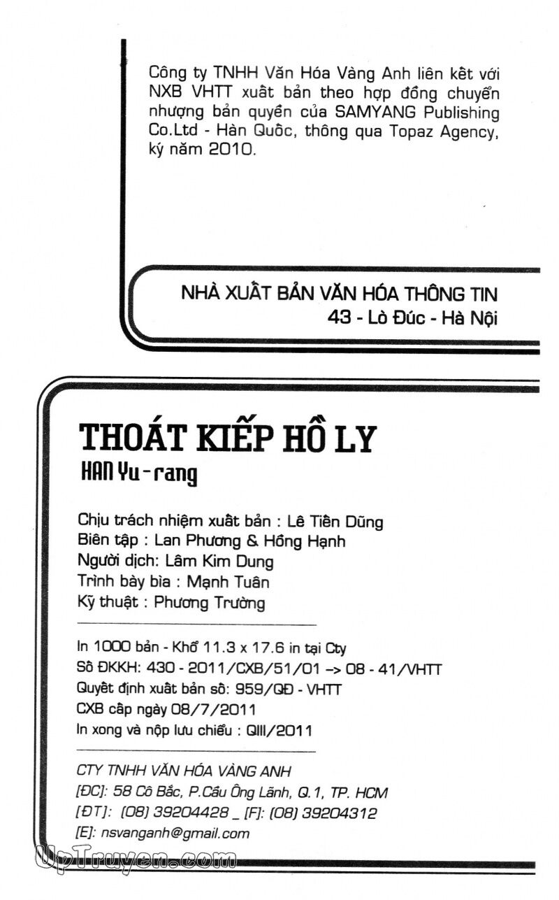 Thoát Kiếp Hồ Ly bản đẹp: Chapter 8