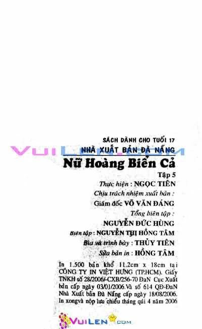 Nữ hoàng biển cả: Chapter 5