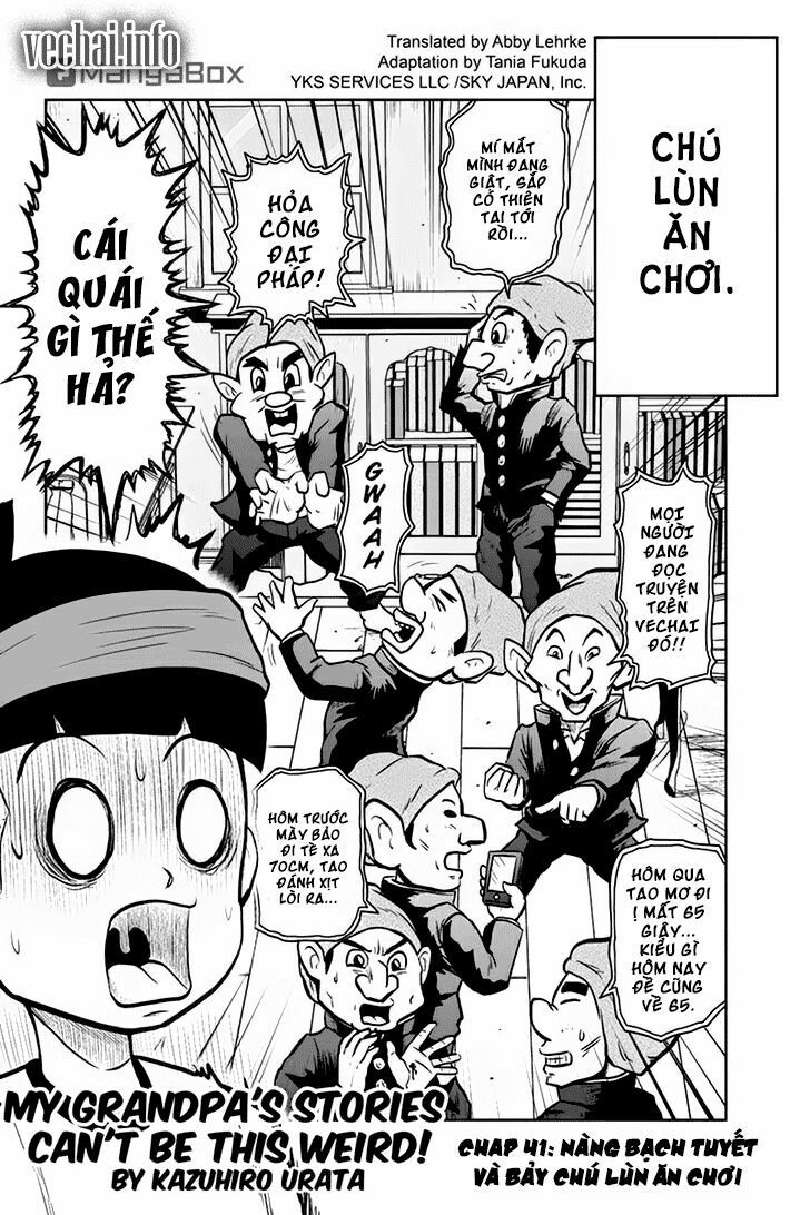 Boku no Ojii-chan wa Hen na Hanashisuru!: Chapter 41