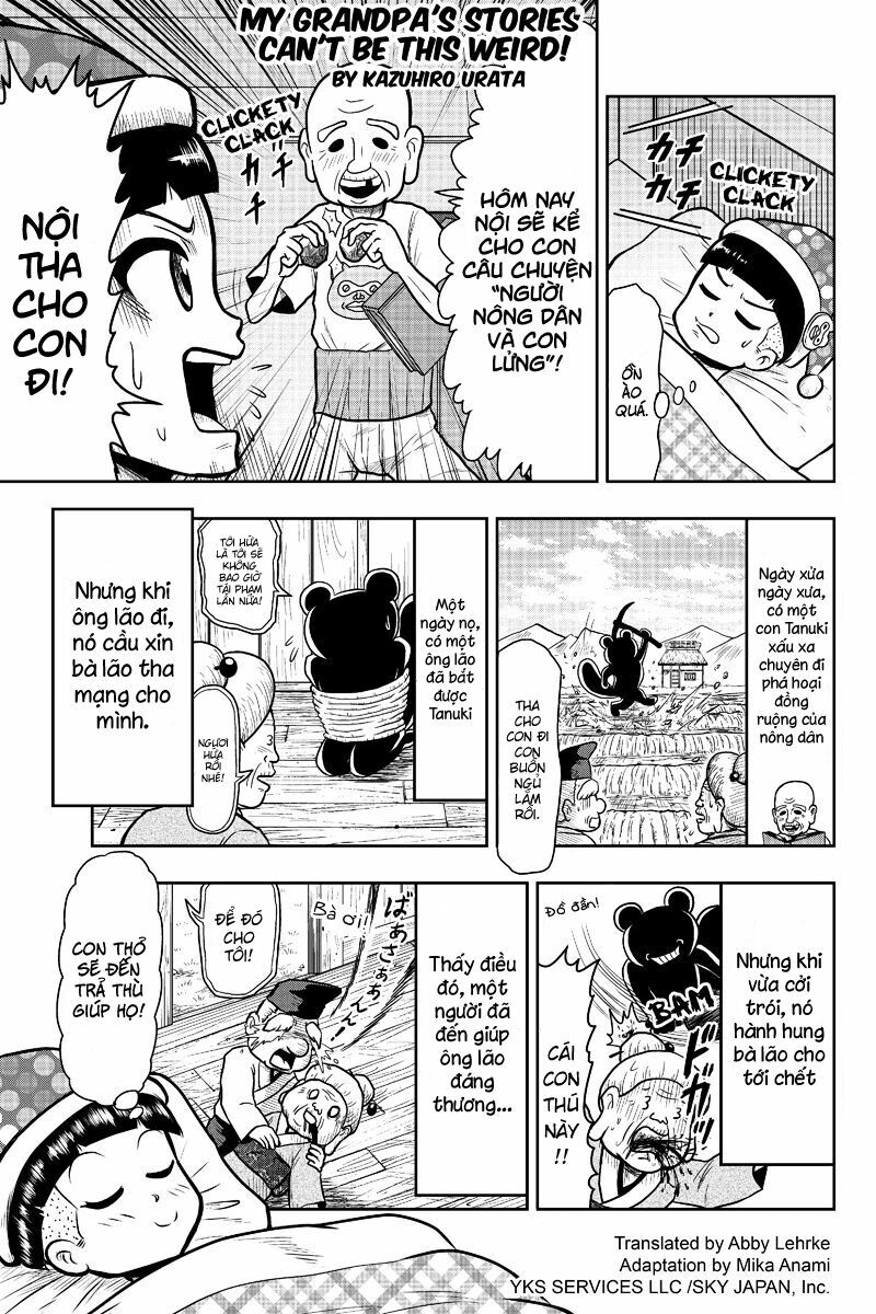 Boku no Ojii-chan wa Hen na Hanashisuru!: Chapter 7