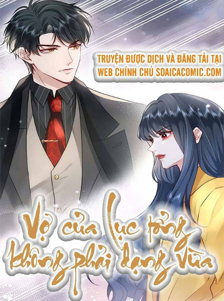 Vợ Của Lục Tổng Không Phải Dạng Vừa: Chapter 3
