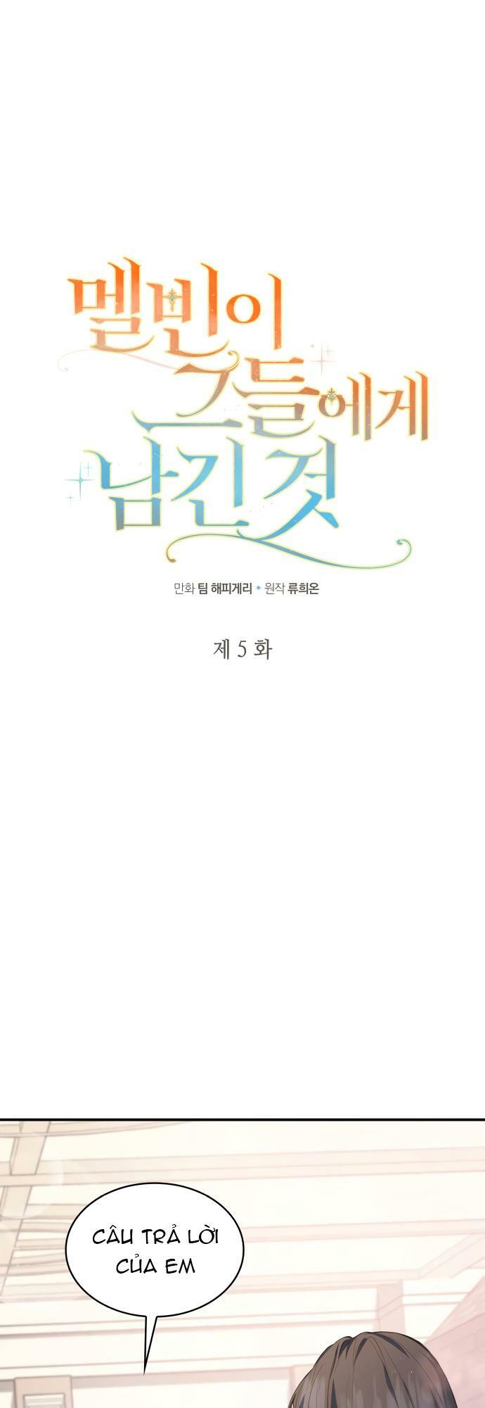 'Di Vật' Melvin Để Lại: Chapter 5