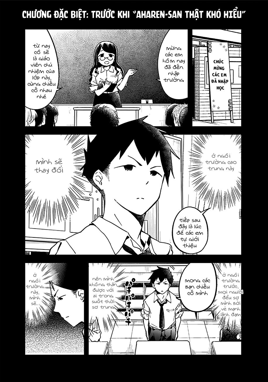 Aharen-san wa Hakarenai: Chapter 0: (Special)