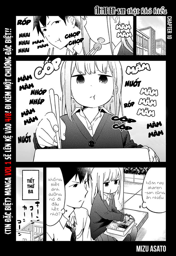 Aharen-san wa Hakarenai: Chapter 10