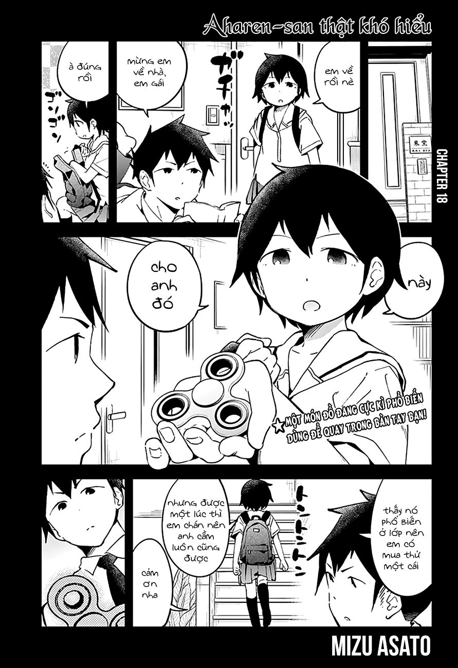 Aharen-san wa Hakarenai: Chapter 18