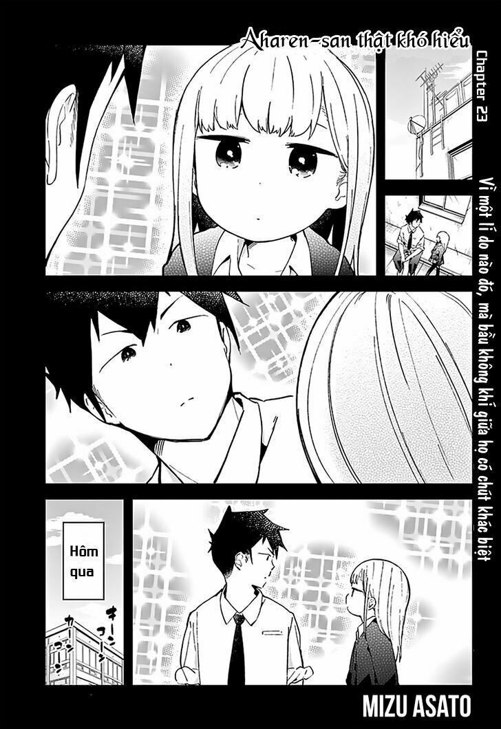 Aharen-san wa Hakarenai: Chapter 23