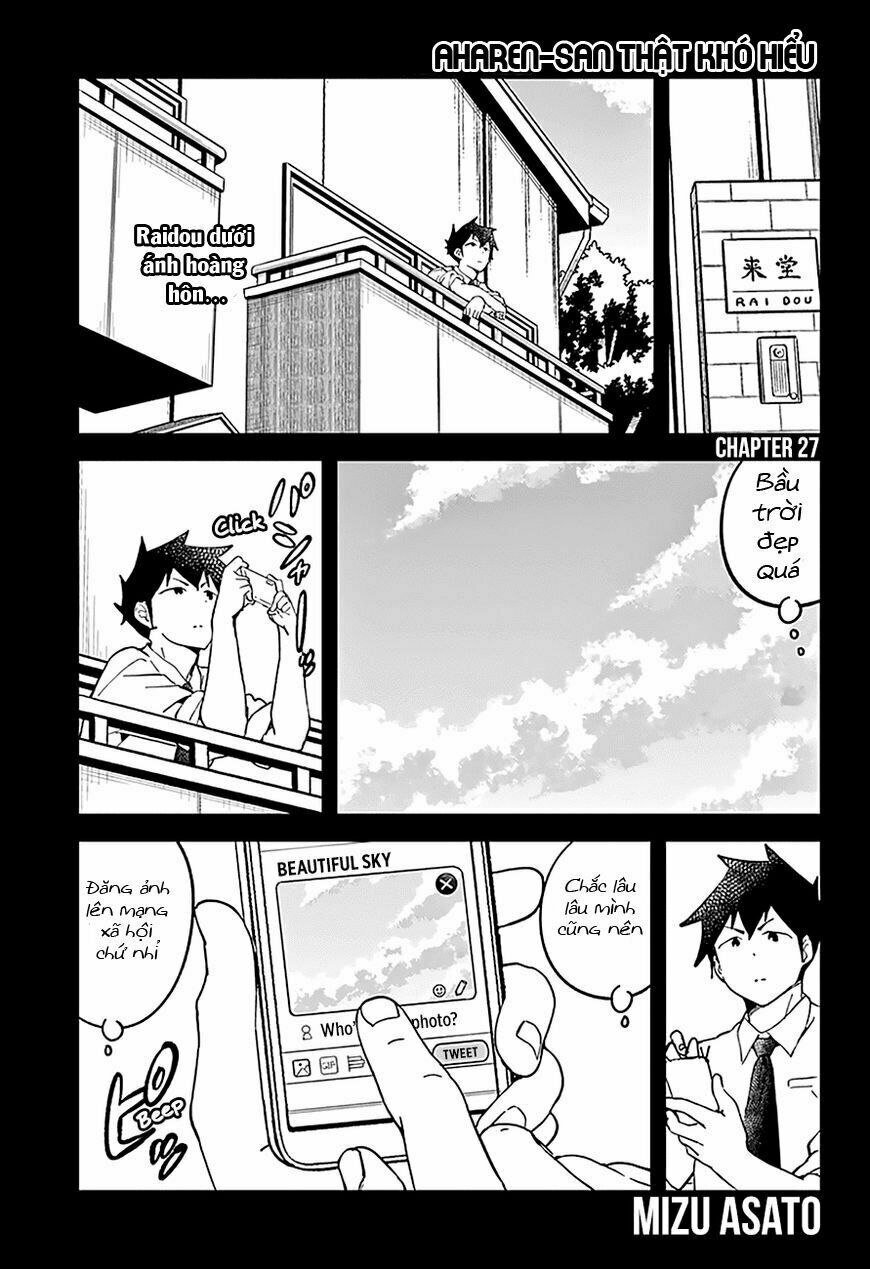 Aharen-san wa Hakarenai: Chapter 27