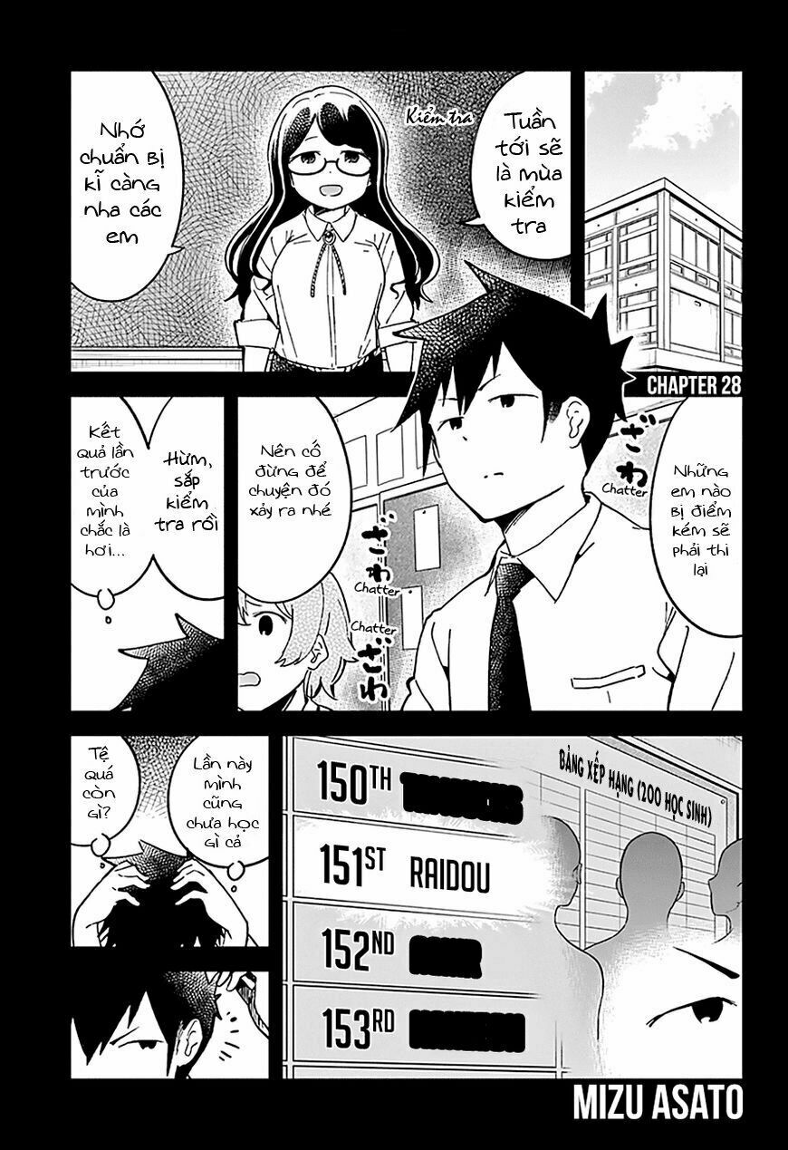 Aharen-san wa Hakarenai: Chapter 28