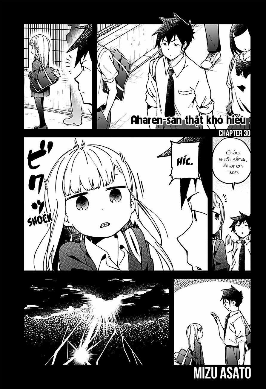 Aharen-san wa Hakarenai: Chapter 30