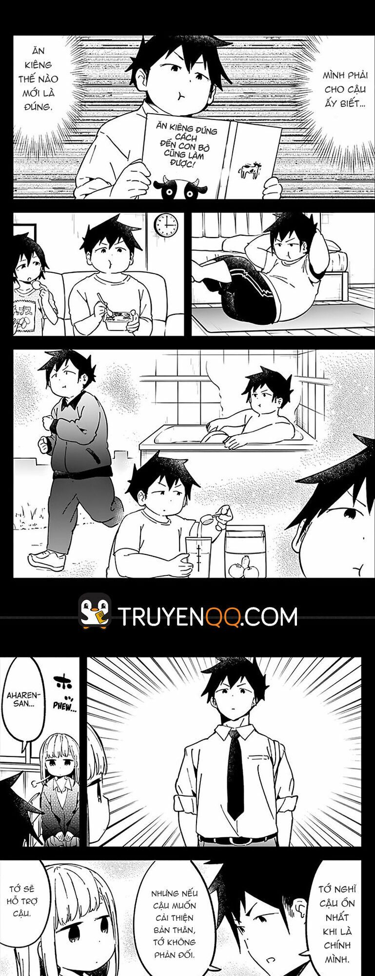 Aharen-san wa Hakarenai: Chapter 34