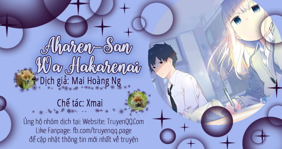 Aharen-san wa Hakarenai: Chapter 35