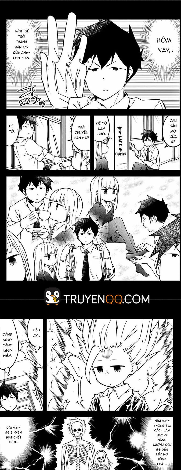 Aharen-san wa Hakarenai: Chapter 35
