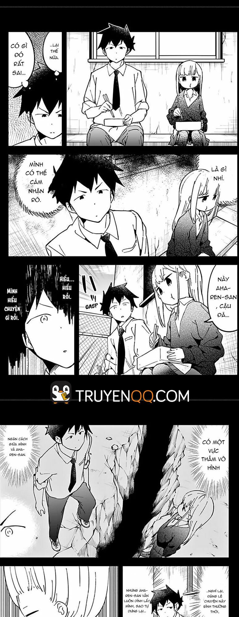 Aharen-san wa Hakarenai: Chapter 35