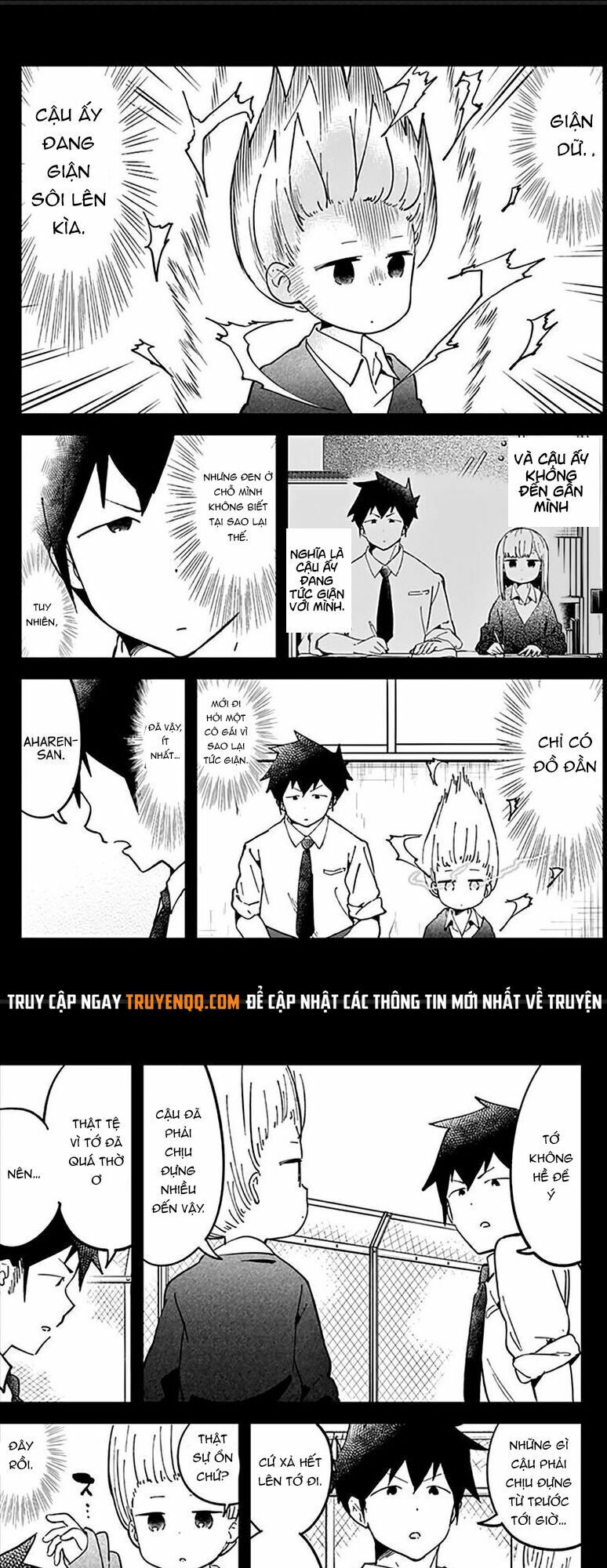Aharen-san wa Hakarenai: Chapter 35