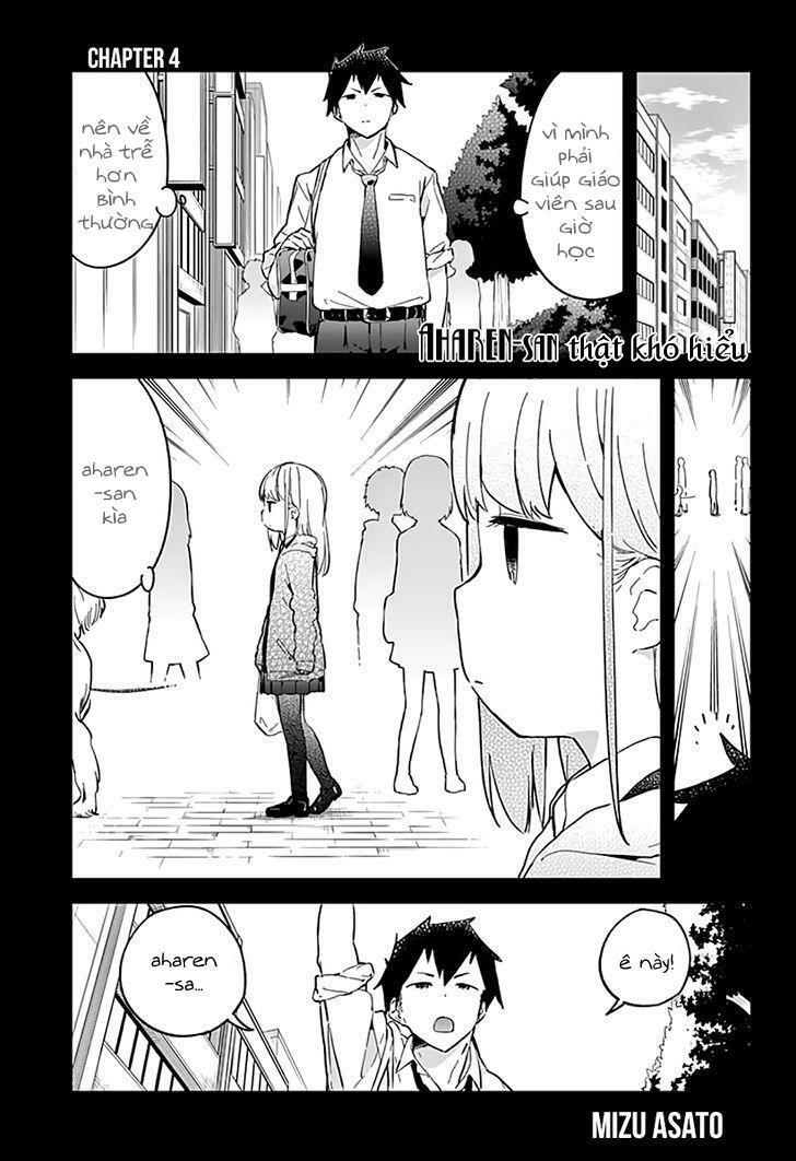 Aharen-san wa Hakarenai: Chapter 4