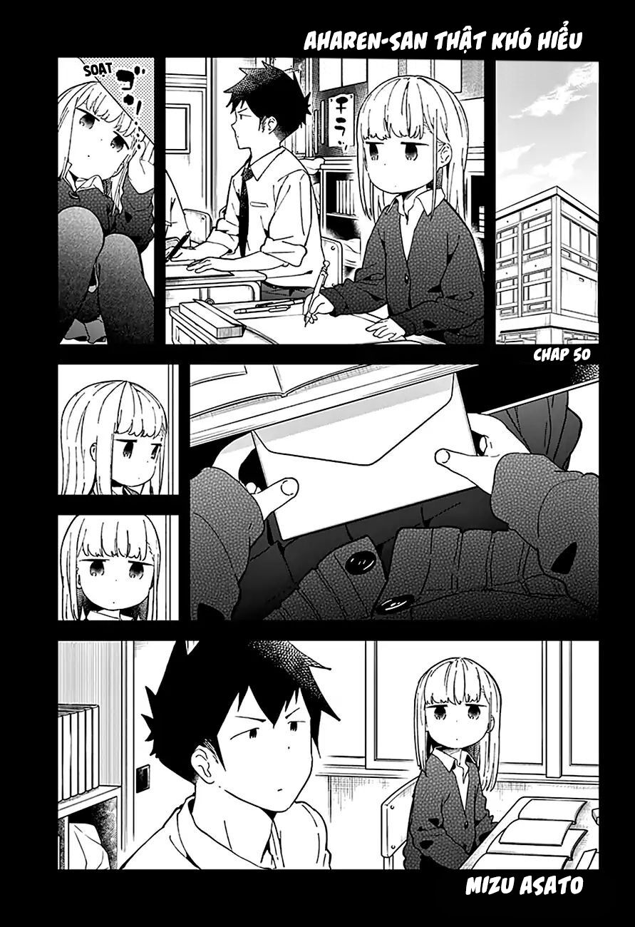 Aharen-san wa Hakarenai: Chapter 50
