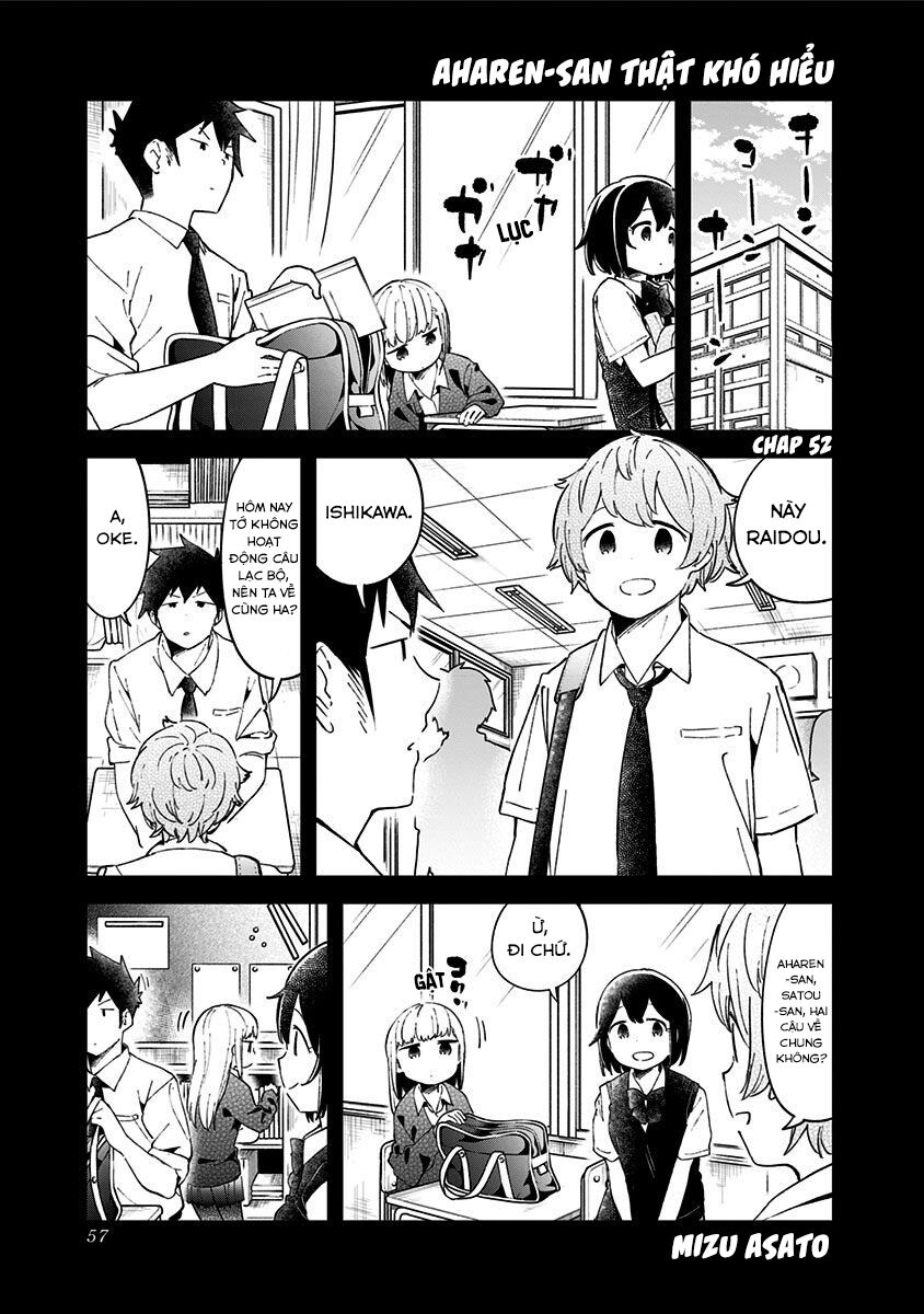 Aharen-san wa Hakarenai: Chapter 52