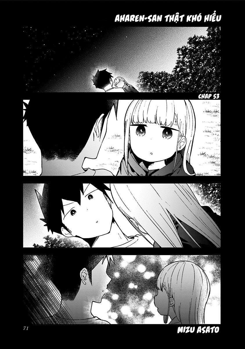 Aharen-san wa Hakarenai: Chapter 53