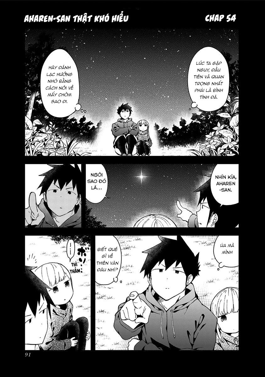 Aharen-san wa Hakarenai: Chapter 54
