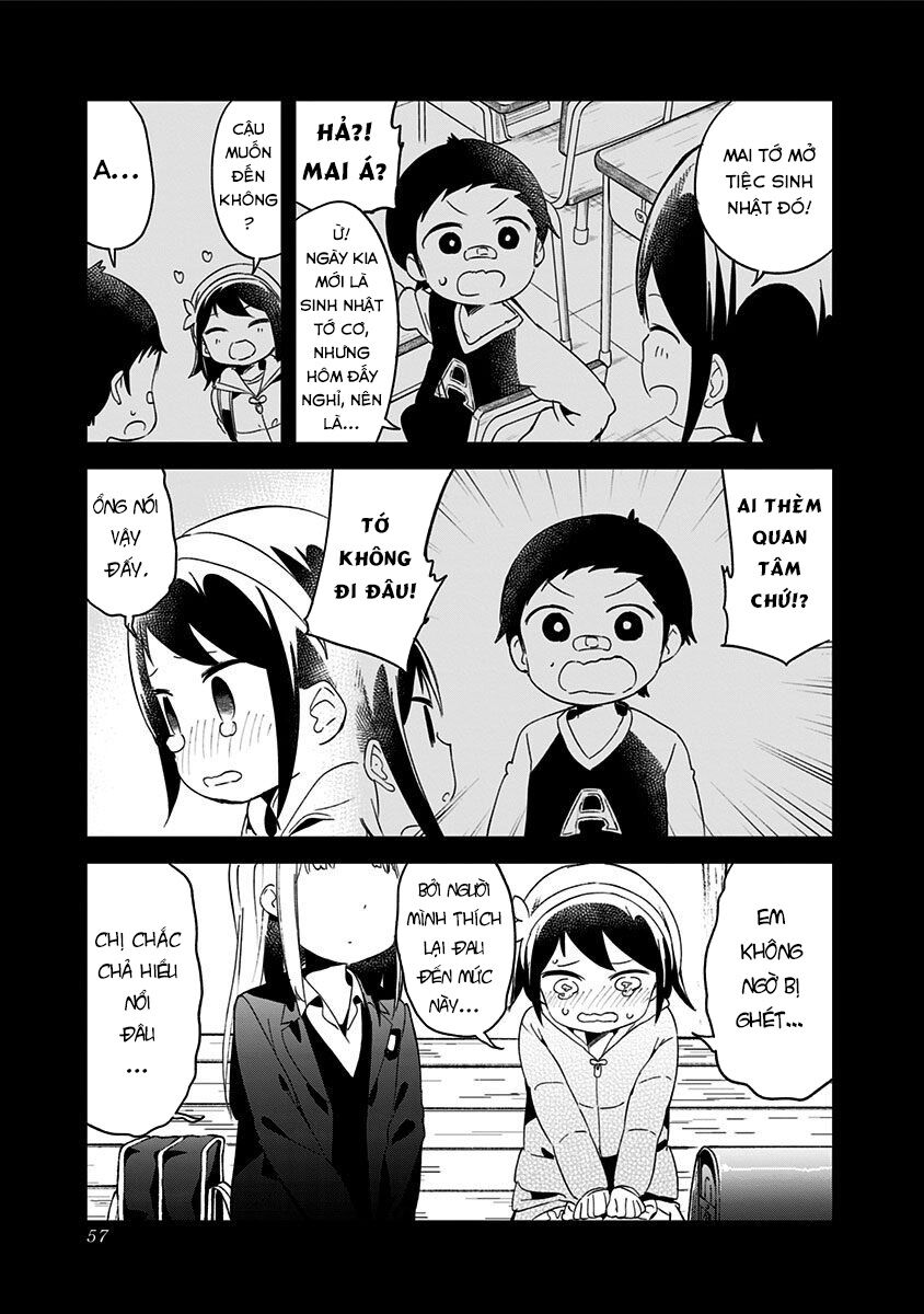 Aharen-san wa Hakarenai: Chapter 61