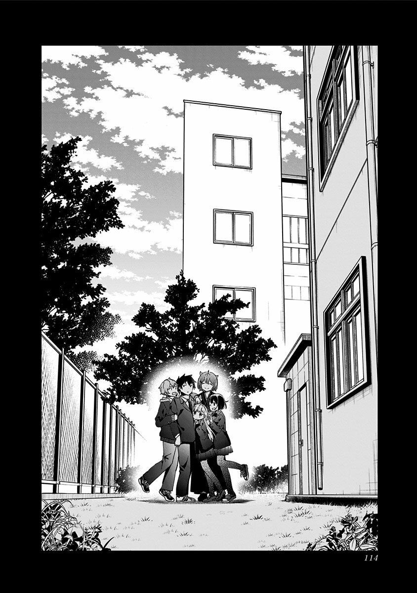 Aharen-san wa Hakarenai: Chapter 64
