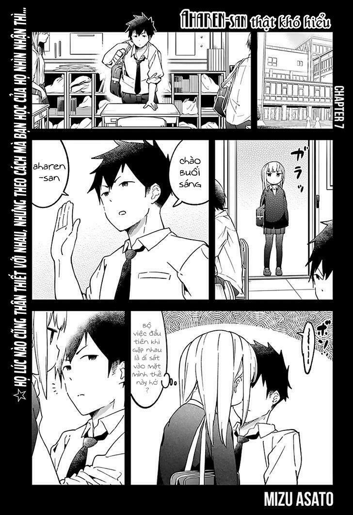Aharen-san wa Hakarenai: Chapter 7