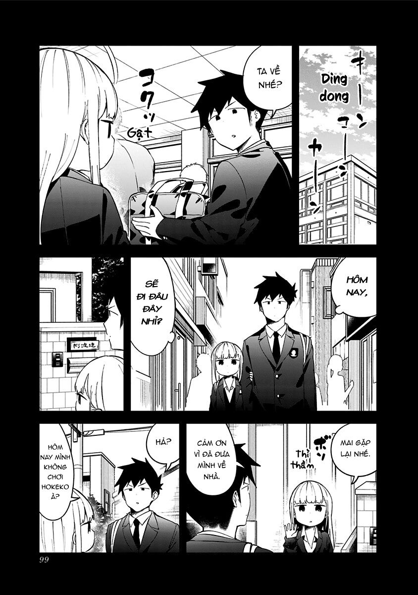 Aharen-san wa Hakarenai: Chapter 73