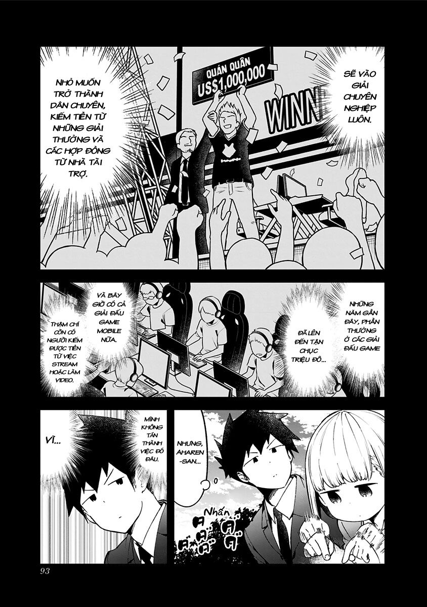 Aharen-san wa Hakarenai: Chapter 73