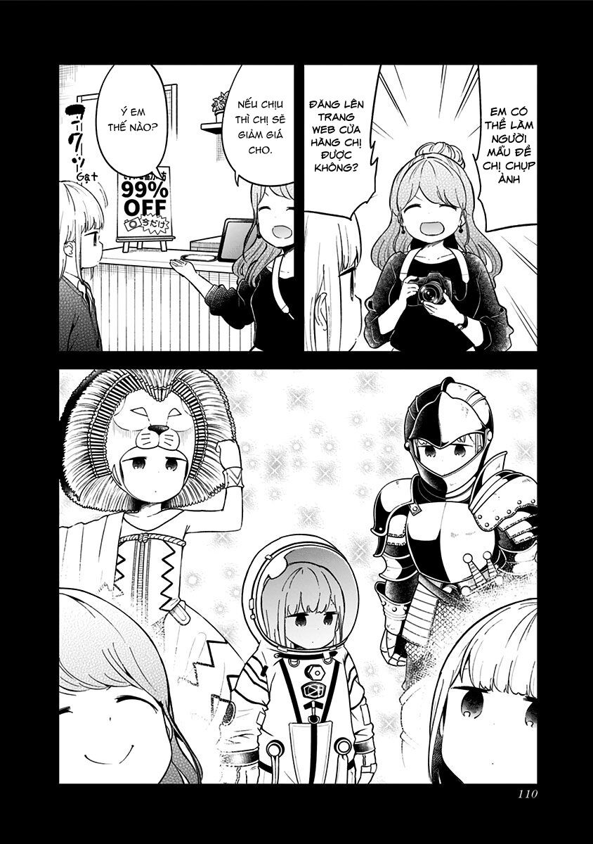 Aharen-san wa Hakarenai: Chapter 74