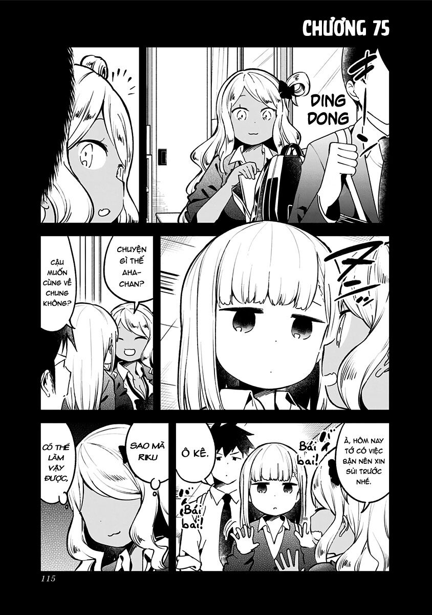 Aharen-san wa Hakarenai: Chapter 75