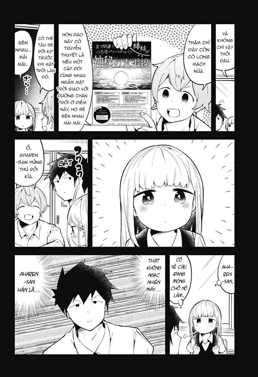Aharen-san wa Hakarenai: Chapter 86