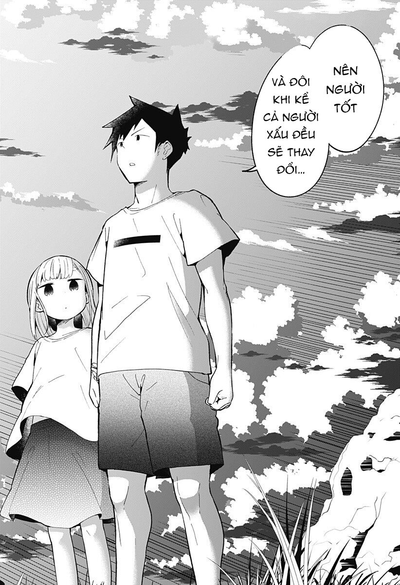 Aharen-san wa Hakarenai: Chapter 87