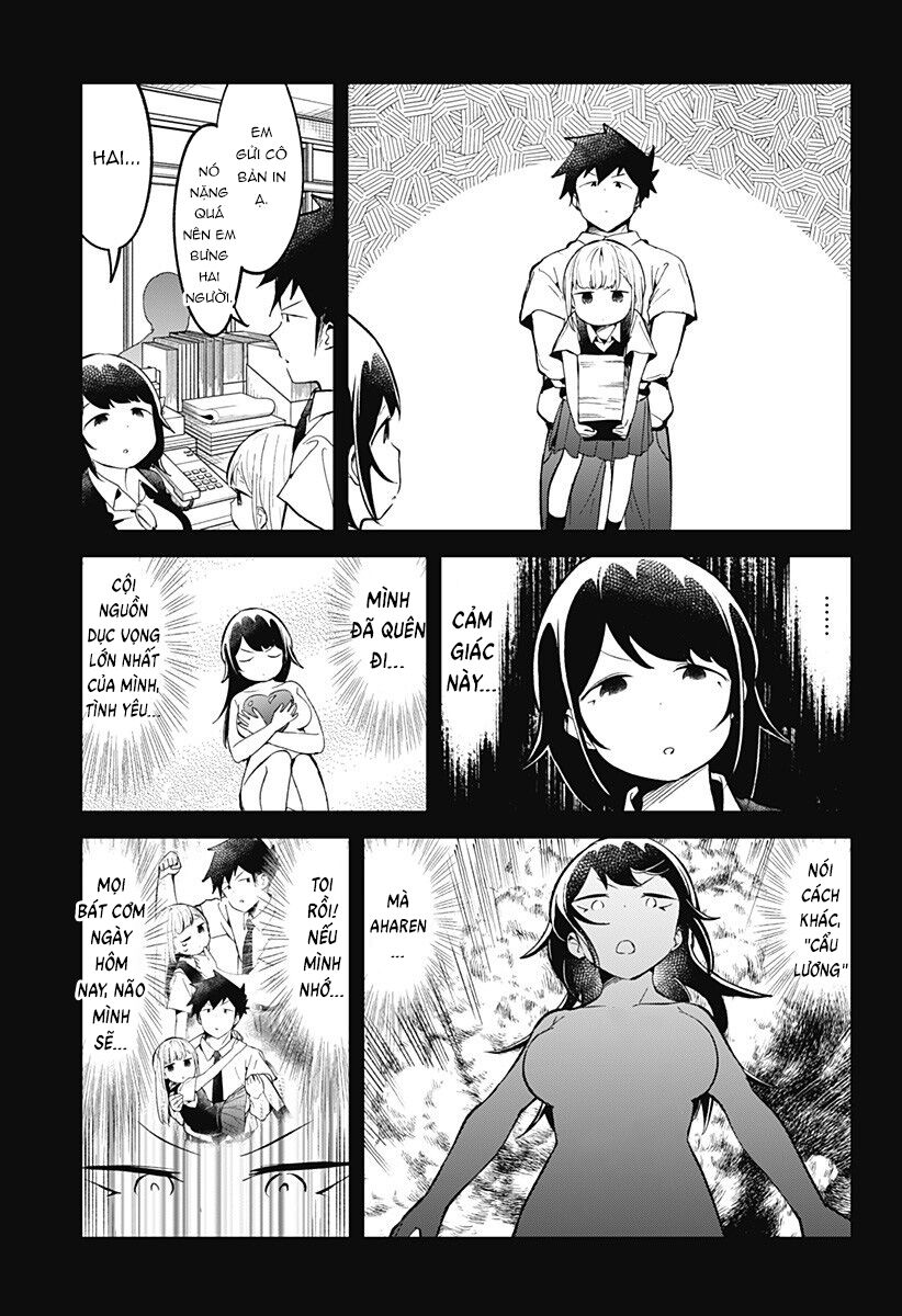 Aharen-san wa Hakarenai: Chapter 89