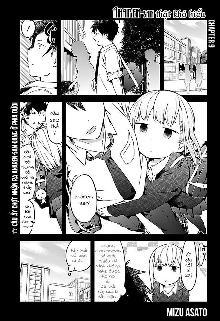 Aharen-san wa Hakarenai: Chapter 9