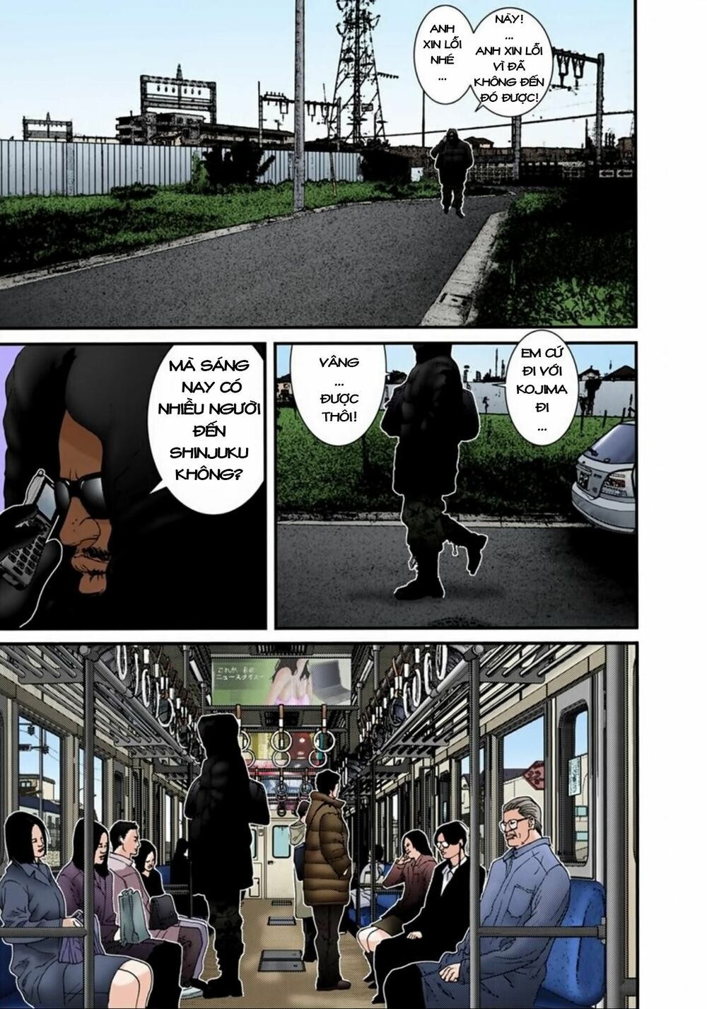 Gantz Full Color: Chapter 121: Kẻ Hai Mặt