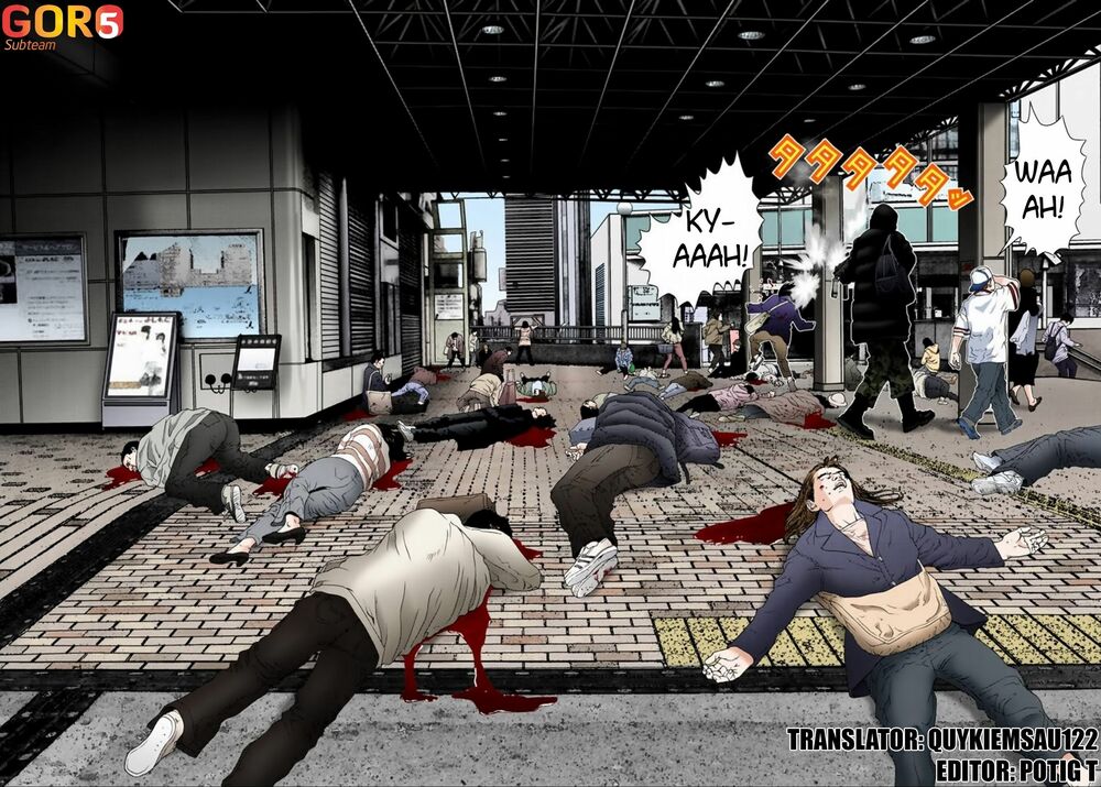 Gantz Full Color: Chapter 124: Cuộc Thảm Sát Ở Shinjuku