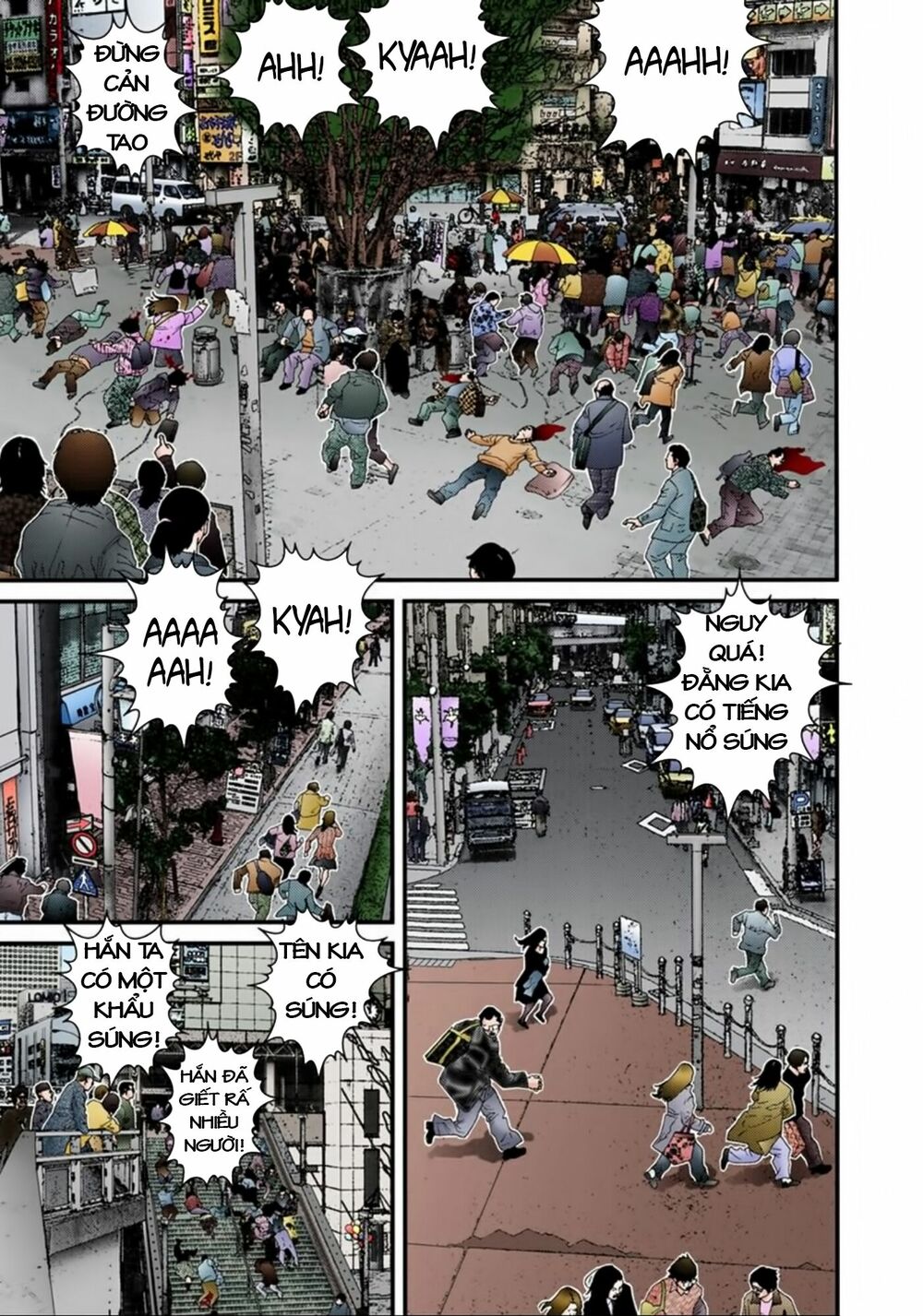 Gantz Full Color: Chapter 124: Cuộc Thảm Sát Ở Shinjuku