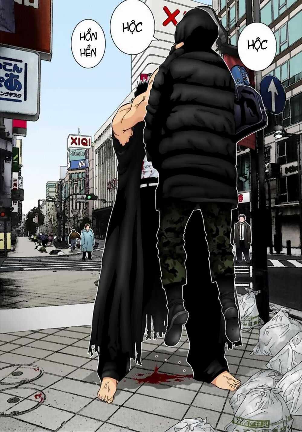 Gantz Full Color: Chapter 126: Trận Chiến Tay Không